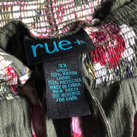 Green Floral Maxi Dress - Picture 3 of 3